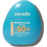 Sensilis | &Aacute;cido Hialur&oacute;nico, Vitamina E, SPF50+, Textura Ultraligera, Acabado Natural, Todo Tipo de Piel, Fluido, Facial