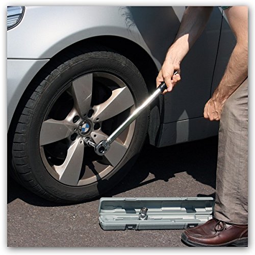 AUTONIK 113010 Automatischer Drehmomentschlüssel 1/2 Zoll inklusive Verlängerung mit 2 Einsätzen 17/19 und 21/23 mm, TÜV - 6