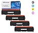 Produktbild 4 Pack Amstech kompatibel toner CF400X CF401X CF402X CF403X Tonerkartusche replacement fuer HP Color LaserJet Pro M252dw M252n, Color LaserJet Pro MFP M277dw M277n Standard Yield ( 1 CF400X Schwarz, 1 CF401X Cyan, 1 CF402X Gelb, 1 CF403X Magenta, K-2800 C/M/Y-2300 Seiten)