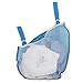 Baby Pram Stroller Hanging Mesh Net Bag 35 x 30cm (Blue)