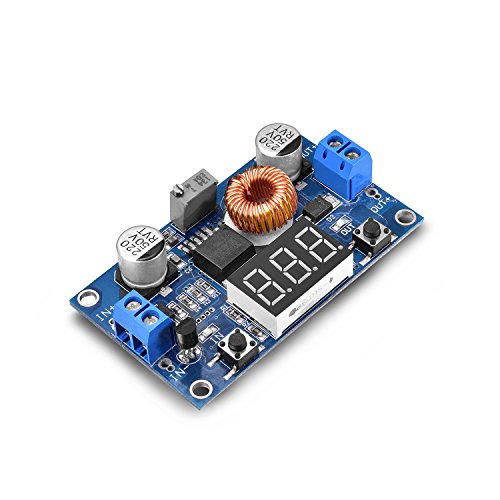 tinxi® 5A 75W DC DC Step down Converter Spannungswandler mit LED Voltmeter - 3