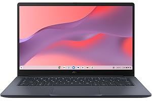 ASUS Chromebook 14 CX1405CKA Laptop | 14.0" Full HD Screen | Intel Celeron N4500 Processor | 4GB RAM | 64GB eMMC Storage | Google Chrome OS | Navy