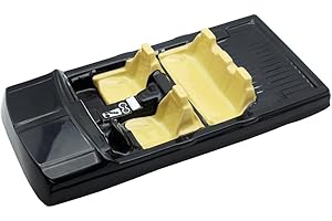 INJORA RC Crawler Interieur RC Accessoires pour 1/10 RC Crawler Traxxas TRX4 Bronco Axial SCX10 II 90046 90047 Cherokee Carrosserie (Noir)