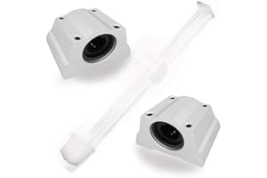 PLYISTY Roulement à billes à mouvement linéaire SC16UU, diamètre d'alésage de 16 mm, unités de bloc de glissière de roulement à billes linéaire de bague de glissière CNC
