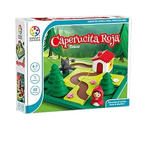 Smart Games – Caperucita Roja | Juegos Educativos Niños 4 Años O Más | Rompecabezas Niños Con 48 Desafíos | Juegos Infantiles Para 1 Jugador | Puzzle 4 Años O Más