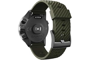 WIIKAI, Cinturino Di Ricambio Compatibile con suunto 7/9/9 baro/spartan sport/D5, in Silicone di Ricambio.