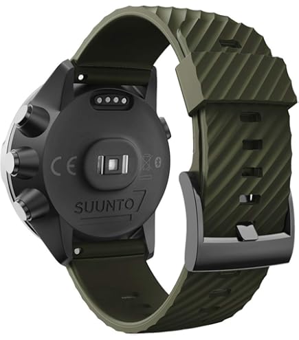Gransho Ersatzarmband Für Suunto Traverse - Silikon Armband Schwarz, Wasserbeständig, 139-220mm