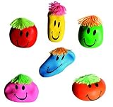 1x Funny Face Anti Stress Ball - Boys, Boys & Girl, Girls, Childrens, Childs, Kids Popular, Best, Top Selling Stocking Filler Ideas Toys, Games