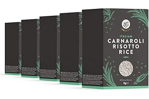 ‎HAPPY BELLY SELECT Amazon-Marke: Happy Belly Select Carnaroli Risottoreis, 1kg, 5er-Pack