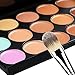VALUE MAKERS 15 Colour Blemish Concealer Palette - Professional Makeup Contour Palette - Make Up Contour Kit - Cosmetics Tool Foundation - Primer Cream Contour Palette - Makeup Concealers Set +1pcs Foundation Powder Makeup Brush