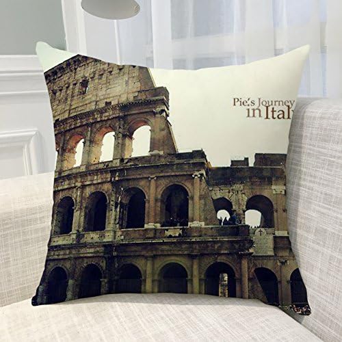 Colosseum patterned pillow sofa pillow cushions vehicle seat cushion pillow pillow cushions-J 45x45cm(18x18inch)VersionB
