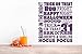 Produktbild Wandaufkleber Wall Sticker quotes 27"x24" Halloween Collage Bump In The Night Trick Treat Candy Boo Fright Night Ghosts Goblins Hocus Pocus Wall Decal Sticker Art Mural Home Decor Quote