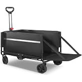 Freecamp Nest 250 Katlanır Wagon Araba, 45x70x35 cm, Siyah