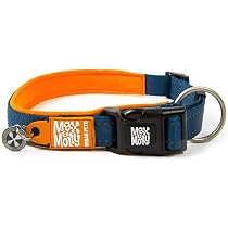 Max & Molly Matrix Hundehalsband – Neopren, Smart ID Tag, Reflektierend, Größe M