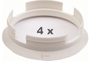 4 x pneugo! Anelli di centraggio per cerchi in alluminio 63.4 mm - 58.1 mm