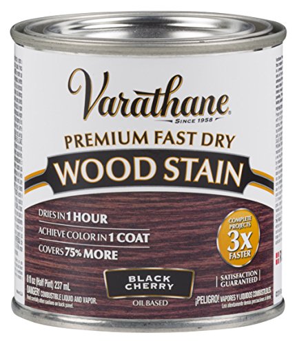 Rust-Oleum Varathane 262007 Premium Fast Dry Wood Stain, Gunstock, (Quart/946ml)