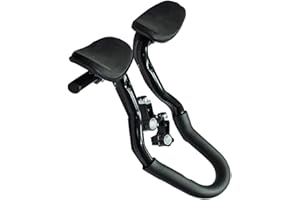 INOOMP Handlebar Bikes Bikes Handrails Time Trial Handlebars Cycling Rest Handlebar Mountain Bike Arm Rest Armrest Aluminum Alloy Grab Bar Black Bicicleta Aero Handlebars Bike Handlebar