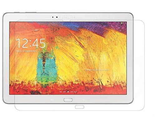 Displayschutz HD-Qualität aus gehärtetem Glas für Samsung Galaxy TAB 4 10.1 (0,3 mm Stärke) abgerundete Kanten 2.5D, 9H hohe Stoßfestigkeit. Hinterlässt keine Blasen bei der Anbringung
