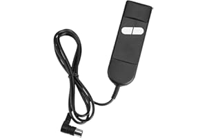 ‎ANNADUE Annadue Handschalter Steuerpult Schalter Handsteuerung mit 2 Tasten 5 polig für Elektrischer Fernsehsessel Ruhesessel Lift Stuhl Hauptbürostühle Lehnstuhl Liegestuhl