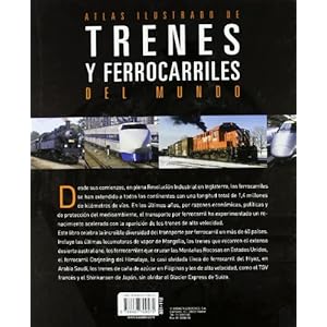 Trenes Y Ferrocarriles Del Mundo (Atlas Ilustrado)