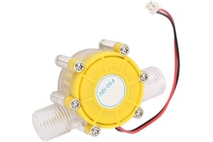 ESTINK Generator wody DC, turbina hydrauliczna pompa wodna Micro Hydro-DC 12V Micro Hydrauliczny Generator wody Turbina wodna (12V)