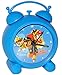 Produktbild Wecker - " Paw Patrol - blau " - großer Kinderwecker Analog - Alarm Kunststoff / Plastik - Mädchen & Jungen - Hund Marshall / Chase / Rubble - Ryder - Hunde - Haustiere - Boxer / Feuerwehr Polizei / Baustelle - Haustier / für Kinder & Erwachsene