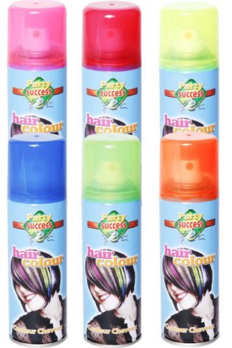 Preisvergleich Produktbild KULTFAKTOR GmbH Floureszierendes Haarspray Leuchtspray 125ml