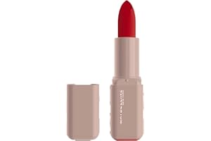 Maybelline New York Labial Sérum, Color Intenso, Labios Hidratados y con Volumen, Enriquecido con Ácido Hialurónico, Hasta 8H *de Hidratación, Maybe It's Serum Lipstick, Tono: 004, Wild Card