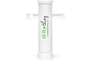 ‎BUG BITE THING BUG BITE THING® | Der Originale Anti Mücken Insektenstichheiler seit 1983 | Saugwerkzeug | Chemikalienfrei | Natürliches Hilfsmittel gegen Mückenstiche, Bienen & Wespen | 1-Pack | Weiß