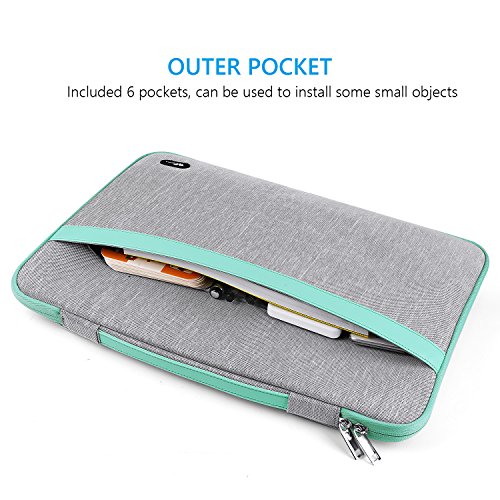 SAVFY Laptophülle 15.6 Zoll Laptop tasche Laptop Sleeve Laptop Tasche Laptop Case Cover mit einer Bildschirmdiagonale von 14-15.6 Zoll, blau - 6