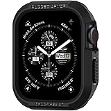 Spigen Rugged Armor Kompatibel mit Apple Watch Hülle für 40mm Serie 6/SE/5/4 - Schwarz