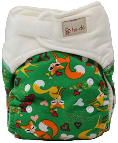 Preisvergleich Produktbild hu-da OneSize Höschenwindel (Feeling Foxy grün)