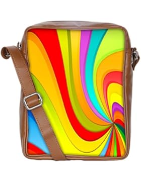 Snoogg , Damen Umhängetasche mehrfarbig multi