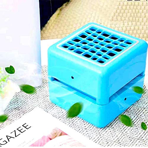 Preisvergleich Produktbild Y-LengF Tragbare Klimaanlage Luftverdampfer Lufterfrischer / Lüfter Klimaanlage 3 Leistungsstufe 7 Stimmungslicht Büro / Camping / Lufterfrischer Zu Hause,Blue