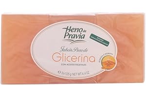 Heno De Pravia - Pastilla de jabón glicerina 3 x 125 g