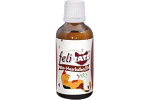 cdVet FeliTATZ Huile de Boules de Poils Bio pour Chat 50 ML