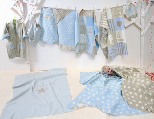 David Fussenegger 62652179 Baby- und Kinderdecke Juwel Stern, circa 70 x 90 cm - 2