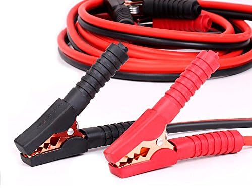 SHOWHAS 6M 1200AMP Insulated Crocodile Clips Cables Clips