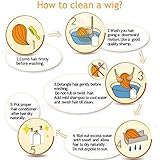 S-noilite® Unisex Kostüm Perücke Kurz Party Cosplay wig Kostueme Glatt Haar Perücken Wigs Damen Mann - Blond weiß - 