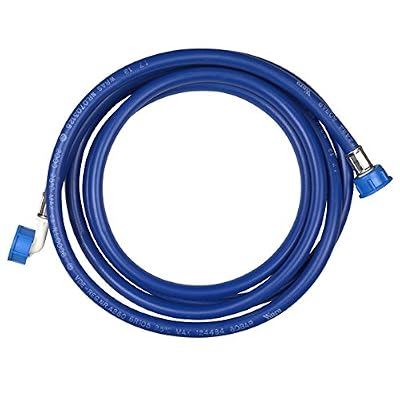 Wpro TAF358 Tuyaux d'Alimentation Eau Froide 25° Droit / Coudé Femelle / Femelle 3,5 m