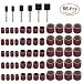 Produktbild BESTOMZ 66 Stück Schleifhülsen Schleifen Dorn Set für Nagelfräser Maniküre