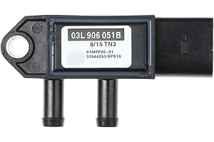 YAOPEI DPF Diesel Particulate Filter Differential Pressure Sensor for Au-di A3 A4 A5 A6 Q3 Q5 VW Golf MK7 Beetle Crafter Jetta Passat Scirocco Sharan Tiguan Toureg 03L906051B