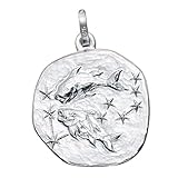 Anhänger Fische 925 Sterlingsilber - opulenter Anhänger