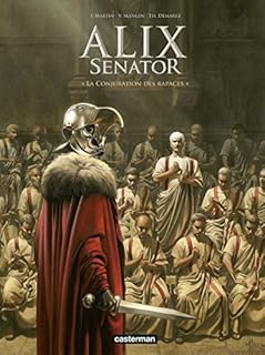 jaquette livre Alix Senator, Tome 3 : la Conjuration des Rapaces