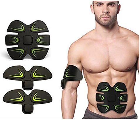 Ab Trainer Ab Belt Ab Toner HAMSUNG Ab Toning Belt Abs Toning Belt Abs Toner Training Gear Abdominal Toning for Abdomen and Arm Support Men &amp; Women Wireless
