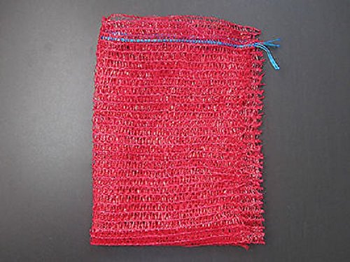 20 x Net gewebten Säcke Gemüse Holzscheite Anzünder Holz Log Mesh Taschen 50 x 65 cm 30 kg - 2