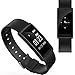 Produktbild Smart Band N108 / Sport - Fitness Armband mit Pulsmesser / Activity watch Tracker / Uhr / Wasserdicht IP67 Uhr - SCHWARZ