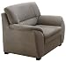Produktbild Cavadore Polstersessel Gingle / Sessel mit Federkern fürs Wohnzimmer / Passend zur Sofagarnitur Gingle / Klassisches Design / Größe: 102 x 89 x 88 cm (BxHxT) / Mikrofaser-Bezug in Wildlederoptik / Farbe: Grau