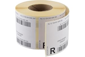 ALBELLION Post Einwurf-Einschreiben Label National Rolle mit 500 Stück