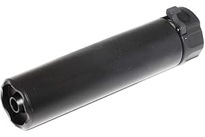 AIRSOFT SHOOTER SHOP Airsoft Parts 5KU 158mm SOCOM556 RC2 Suppressor with -14mm CCW Flashider Black